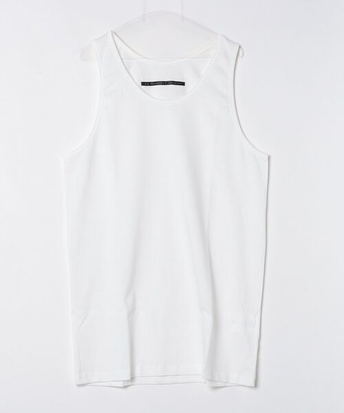 my beautiful landlet(マイビューティフルランドレット)の「【my beautiful landlet】 USA COTTON BIG TANK TOP(タンクトップ・メンズ・オフホワイト/グレー/ブラック/チャコールグレー・FREE)」の8枚目の写真