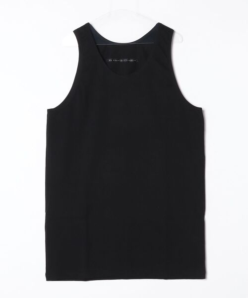 my beautiful landlet(マイビューティフルランドレット)の「【my beautiful landlet】 USA COTTON BIG TANK TOP(タンクトップ・メンズ・オフホワイト/グレー/ブラック/チャコールグレー・FREE)」の7枚目の写真