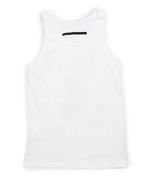 my beautiful landlet(マイビューティフルランドレット)の「【my beautiful landlet】 USA COTTON BIG TANK TOP(タンクトップ・メンズ・オフホワイト/グレー/ブラック/チャコールグレー・FREE)」の17枚目の写真