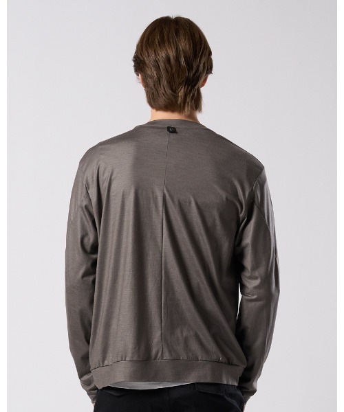 wjk（ダヴルジェイケイ）の「ex.comfy wool middle cardigan（カーディガン/ボレロ・メンズ・ブラック/グレー・SMALL/MEDIUM/LARGE/X-LARGE）」の7枚目の写真