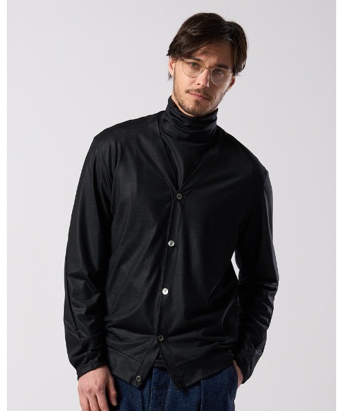 wjk（ダヴルジェイケイ）の「ex.comfy wool middle cardigan（カーディガン/ボレロ・メンズ・ブラック/グレー・SMALL/MEDIUM/LARGE/X-LARGE）」の13枚目の写真