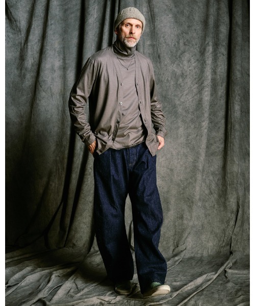 wjk（ダヴルジェイケイ）の「ex.comfy wool middle cardigan（カーディガン/ボレロ・メンズ・ブラック/グレー・SMALL/MEDIUM/LARGE/X-LARGE）」の15枚目の写真