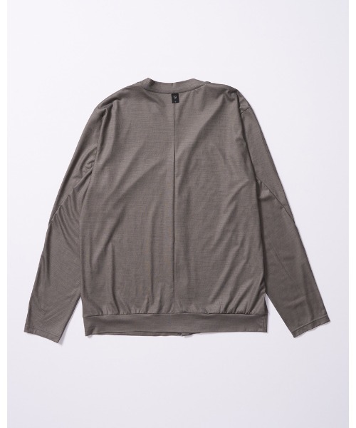 wjk（ダヴルジェイケイ）の「ex.comfy wool middle cardigan（カーディガン/ボレロ・メンズ・ブラック/グレー・SMALL/MEDIUM/LARGE/X-LARGE）」の4枚目の写真