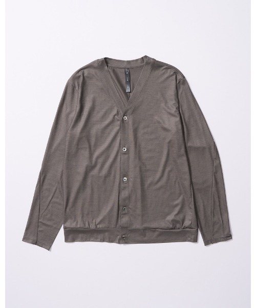wjk（ダヴルジェイケイ）の「ex.comfy wool middle cardigan（カーディガン/ボレロ・メンズ・ブラック/グレー・SMALL/MEDIUM/LARGE/X-LARGE）」の3枚目の写真