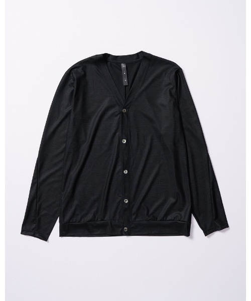wjk（ダヴルジェイケイ）の「ex.comfy wool middle cardigan（カーディガン/ボレロ・メンズ・ブラック/グレー・SMALL/MEDIUM/LARGE/X-LARGE）」の9枚目の写真