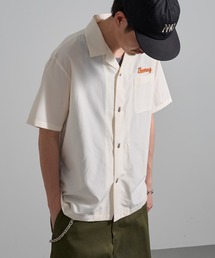 HOUSTON(�q���[�X�g��)�́yHOUSTON�zBROAD BOWLING SHIRT(DRAGON BOWL) 41319(�V���c/�u���E�X)
