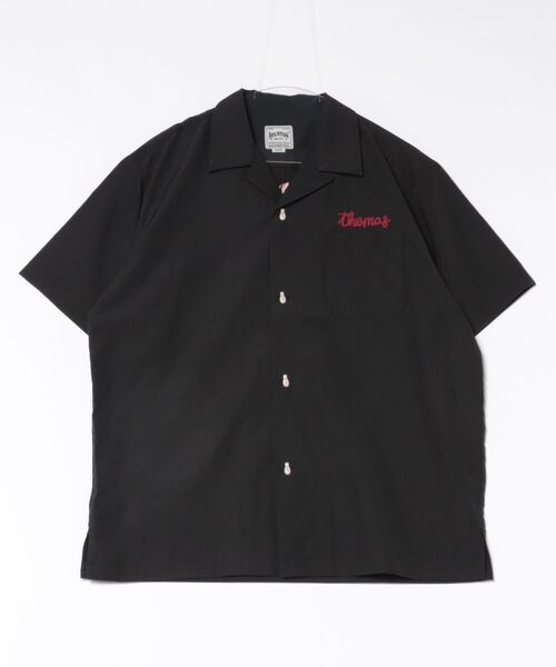 HOUSTON(ヒューストン)の「【HOUSTON】BROAD BOWLING SHIRT(DRAGON BOWL) 41319(シャツ/ブラウス・メンズ・ブラック/オフホワイト・L/M)」の20枚目の写真