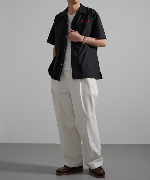 HOUSTON(ヒューストン)の「【HOUSTON】BROAD BOWLING SHIRT(DRAGON BOWL) 41319(シャツ/ブラウス・メンズ・ブラック/オフホワイト・L/M)」の18枚目の写真