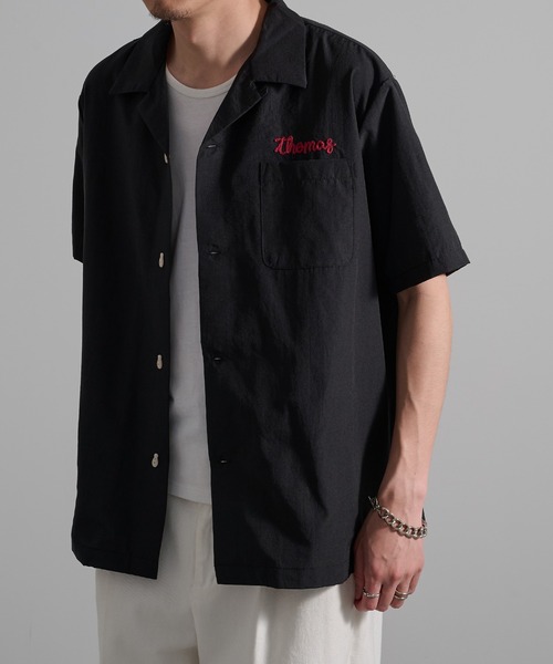 HOUSTON(ヒューストン)の「【HOUSTON】BROAD BOWLING SHIRT(DRAGON BOWL) 41319(シャツ/ブラウス・メンズ・ブラック/オフホワイト・L/M)」の15枚目の写真