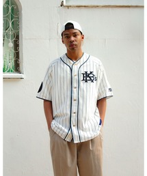 KEBOZ | EFG STRIPE BASEBALL JERSEY(シャツ/ブラウス)