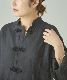 A PUPIL（アピューピル）の「【A PUPIL/ア ピューピル】別注リネンチャイナシャツ（シャツ/ブラウス）」