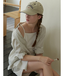 THEMITTEN（ザ・ミトン）の「[2nd] Clay overfit shirt (black stripe)（シャツ/ブラウス）」