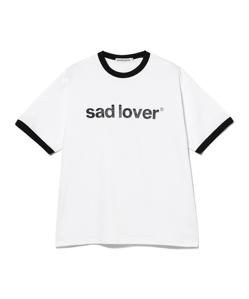 cabaret poval(キャバレーポバール)の「Cabaret Poval / Sad Lover Ringer(Tシャツ/カットソー・メンズ・ホワイト・X-LARGE/LARGE/MEDIUM)」の2枚目の写真