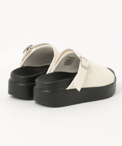 GAP（ギャップ）の「【GAP】厚底サンダル（サンダル・レディース・ブラック/アイボリー・S/M/L/LL）」の4枚目の写真