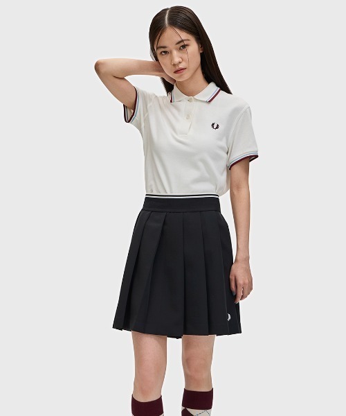 フレッドペリー Fred perry G12 ポロシャツ フレッドペリー The Fred Perry Shirt - M1212(36 157：BLACK / CHAMPAGNE