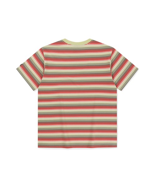 SUNLOVE(サンラブ)の「Striped Allday Tee(Tシャツ/カットソー・メンズ・グリーン/レッド/グレー・S/M/L/XL)」の10枚目の写真