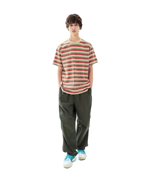 SUNLOVE(サンラブ)の「Striped Allday Tee(Tシャツ/カットソー・メンズ・グリーン/レッド/グレー・S/M/L/XL)」の12枚目の写真