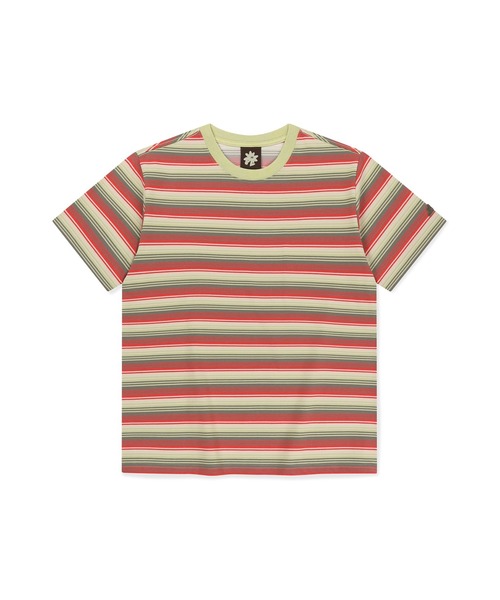 SUNLOVE(サンラブ)の「Striped Allday Tee(Tシャツ/カットソー・メンズ・グリーン/レッド/グレー・S/M/L/XL)」の17枚目の写真