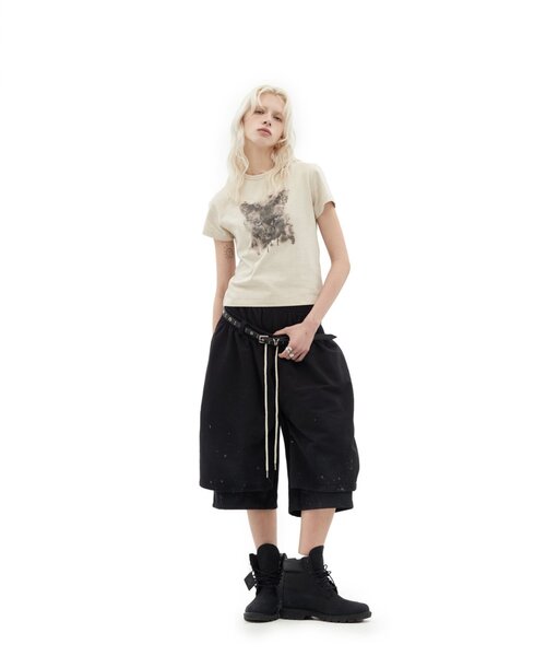 CIAOPANIC(チャオパニック)の「【DEFGARMENTS/デフガーメンツ】EYELET CHAIN BELT(ベルト・レディース・ブラック・FREE)」の3枚目の写真