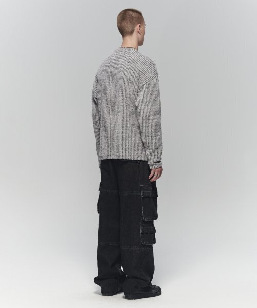 MAISON MINED(メゾンミネド)の「ADDED POCKET DENIM PANTS BLACK(デニムパンツ・メンズ・その他・46/48/50)」の3枚目の写真