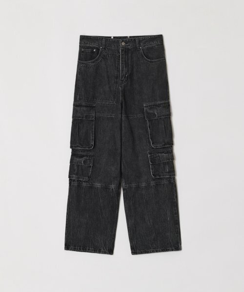 MAISON MINED(メゾンミネド)の「ADDED POCKET DENIM PANTS BLACK(デニムパンツ・メンズ・その他・46/48/50)」の7枚目の写真