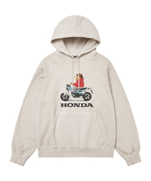 Pigment Dax Bear Hoodie Beige