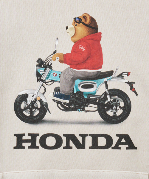 PHYPS MOTORCYCLE（フィップスモーターサイクル）の「Pigment Dax Bear Hoodie Beige（パーカー・レディース・その他・MEDIUM/LARGE/X-LARGE/SMALL）」の4枚目の写真
