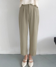 S~2L展開。足元すっきり9分丈 / 美脚万能テーパードパンツ