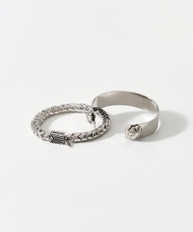 TOGA TOO/トーガトゥー】Double buckle concho bangle/ダブルバックル