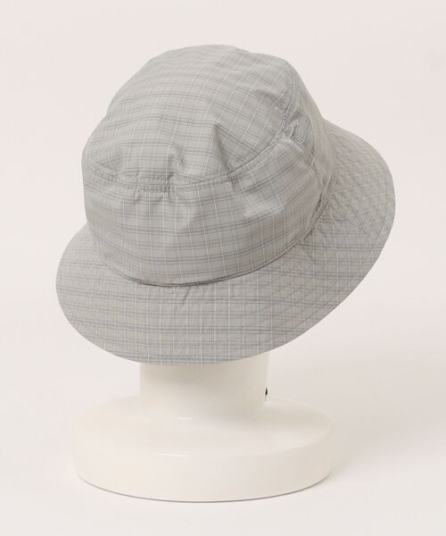 DAIWA PIER39(ダイワピア39)の「TECH VENTILATION HAT SUMMER PLAID(ハット・メンズ・ブラック×グレー/ブルー/ライトグレー・OS)」の11枚目の写真
