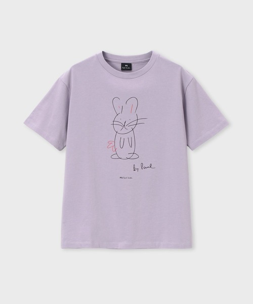 elma様【新品未使用】paulsmith カットソー ポールズピープルホワイト ウィメンズ Drawn by Paul 