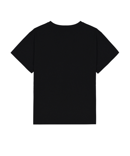 NICK&NICOLE（ニックアンドニコール）の「NICOLE ROSE SLEEVE TOP_BLACK WHITE（Tシャツ/カットソー・レディース・その他・MEDIUM/LARGE）」の5枚目の写真
