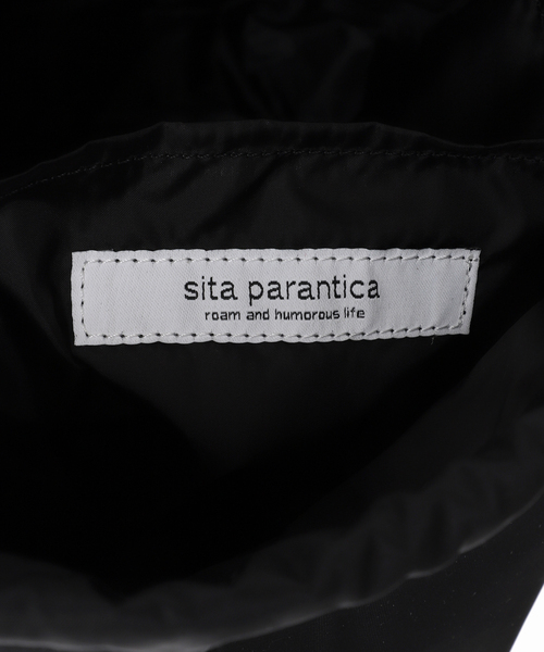 sita parantica(シータパランティカ)の「《追加》別注 SITA PARANTICA/シータパランティカ 巾着バッグ(クラッチバッグ・レディース・ブラック・FREE)」の13枚目の写真