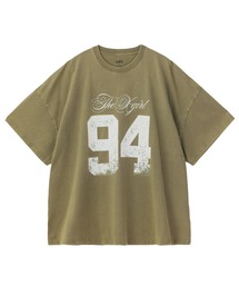 X-girl | FADED FLOCKY NUMBER S/S TEE DRESS(ワンピース)