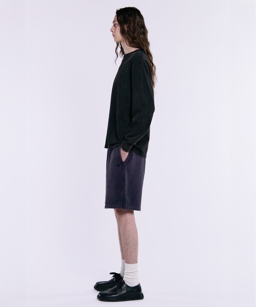 Alpha Industries(アルファインダストリーズ)の「【日本限定】Alpha Industries/アルファインダストリーズ/SNOW WASH SWEAT SHORTS/スノー ウォッシュ スウェット ショーツ(スウェットパンツ・メンズ・ネイビー/オリーブ/グレー/ブラック/ベージュ・MEDIUM/LARGE/X-LARGE)」の22枚目の写真