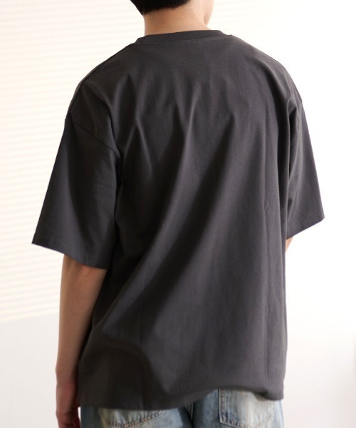 SILVER BULLET(シルバーバレット)の「『SILVER BULLET SELECT AP/シルバーバレットセレクト』JOKER/ジョーカーUSED LIKE TEE(Tシャツ/カットソー・レディース・スミクロ/アイボリー・LL/L/M)」の8枚目の写真