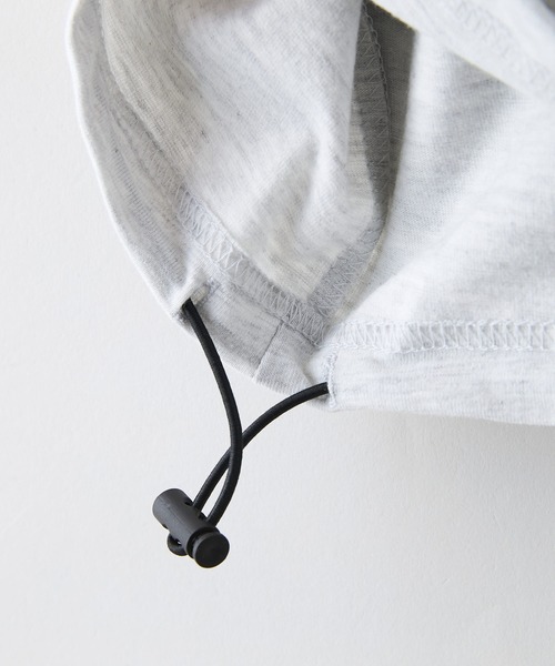 brknhome(ブロークンホーム)の「【BRKNHOME/ブロークンホーム】×【ZERO STAIN/ゼロステイン】【裾・袖ドローコードで変化】コラボTシャツ 汗染み防止 チェーン刺繍 オーバーサイズ(Tシャツ/カットソー・メンズ・スミクロ/ホワイト/オフホワイト・LARGE/MEDIUM)」の9枚目の写真