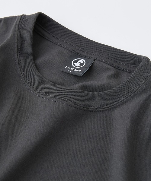 brknhome(ブロークンホーム)の「【BRKNHOME/ブロークンホーム】×【ZERO STAIN/ゼロステイン】【裾・袖ドローコードで変化】コラボTシャツ 汗染み防止 チェーン刺繍 オーバーサイズ(Tシャツ/カットソー・メンズ・スミクロ/ホワイト/オフホワイト・LARGE/MEDIUM)」の17枚目の写真