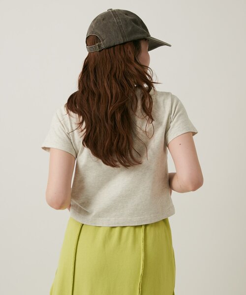 w closet(ダブルクローゼット)の「チューリップT(Tシャツ/カットソー・レディース・オフホワイト/アイボリー/イエロー/ピンク・FREE)」の5枚目の写真