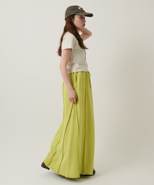 w closet(ダブルクローゼット)の「チューリップT(Tシャツ/カットソー・レディース・オフホワイト/アイボリー/イエロー/ピンク・FREE)」の9枚目の写真