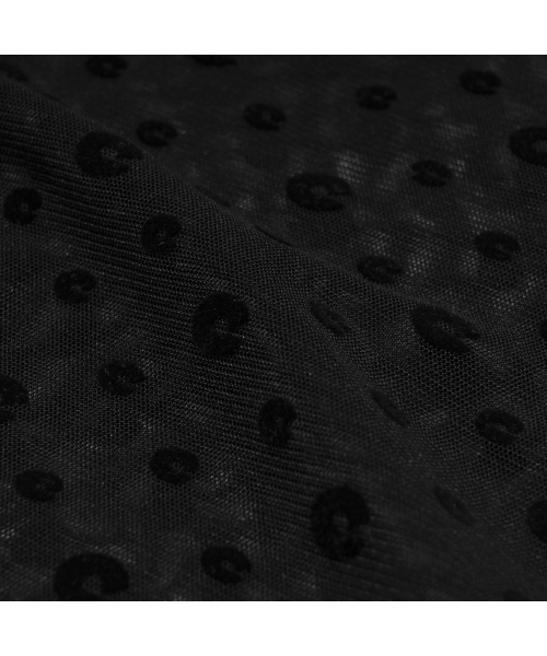 EXTRAORDINARY(エクストラオーディナリー)の「W LOGO PATTERN TEE BLACK(Tシャツ/カットソー・レディース・その他・F)」の7枚目の写真
