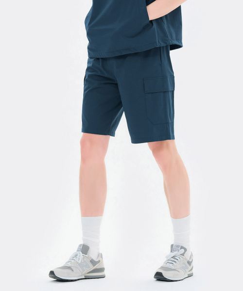 CHASECULT(チェイスカルト)の「共用クールストレッチポケットショートパンツ-FCRU2525E0N(その他パンツ・メンズ・ダークブルー・67/70/76/82/86)」の2枚目の写真