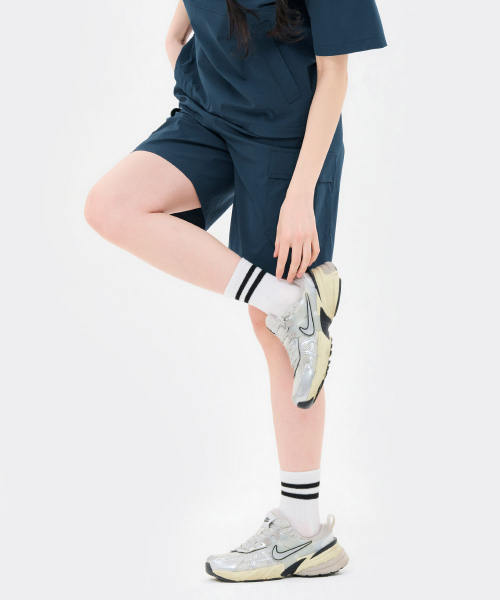 CHASECULT(チェイスカルト)の「共用クールストレッチポケットショートパンツ-FCRU2525E0N(その他パンツ・メンズ・ダークブルー・67/70/76/82/86)」の5枚目の写真
