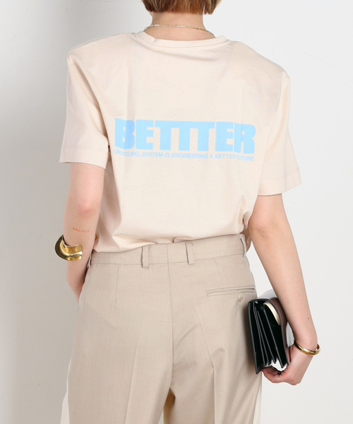 AP STUDIO(エーピーストゥディオ)の「【BETTTER/ベター】MOTHER T-SHIRT(Tシャツ/カットソー・レディース・ベージュ・FREE)」の17枚目の写真