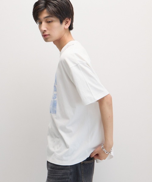 PBLIM（ページボーイリム）の「《UNISEX》トロンプルイユT（Tシャツ/カットソー・レディース・オフホワイト/ブラック・FREE）」の17枚目の写真