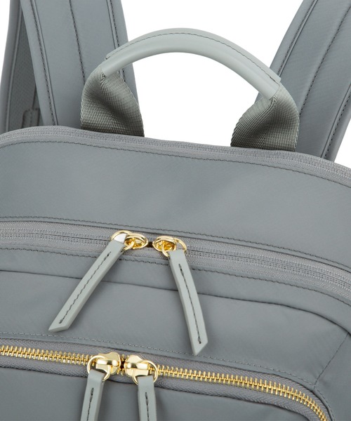 Jewelna Rose(ジュエルナローズ)の「リラ リュックサック A4/14.0インチPCサイズ 16362(バックパック/リュック・レディース・ブラック/グレー・FREE)」の7枚目の写真
