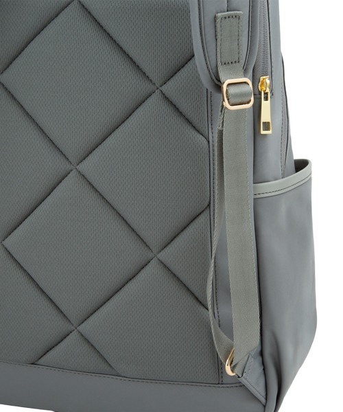 Jewelna Rose(ジュエルナローズ)の「リラ リュックサック A4/14.0インチPCサイズ 16362(バックパック/リュック・レディース・ブラック/グレー・FREE)」の10枚目の写真