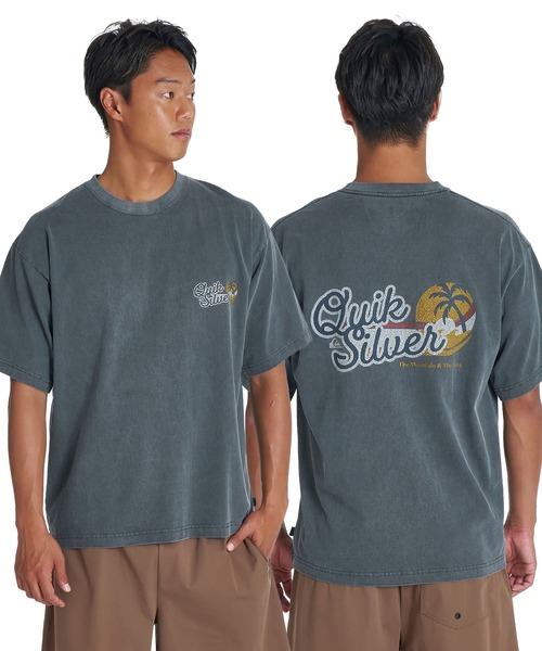 Quiksilver(クイックシルバー)の「QUIKSILVER メンズ IVG SURF ST 半袖Tシャツ ルーズフィット【2026年夏モデル】(Tシャツ/カットソー・メンズ・ホワイト/ブラック・X-LARGE/MEDIUM/LARGE)」の2枚目の写真