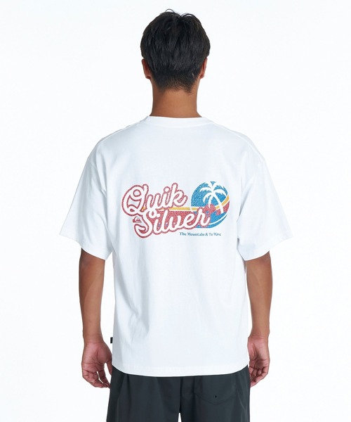 Quiksilver(クイックシルバー)の「QUIKSILVER メンズ IVG SURF ST 半袖Tシャツ ルーズフィット【2026年夏モデル】(Tシャツ/カットソー・メンズ・ホワイト/ブラック・X-LARGE/MEDIUM/LARGE)」の4枚目の写真