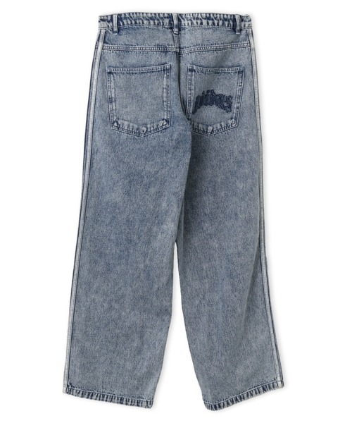 adidas(アディダス)の「adidas MULTICOLOR SST DENIM JEANS STRAIGHT LEG / アディダス マルチ SST デニム ジーンズ(デニムパンツ・メンズ・ライトインディゴブルー・32inch/30inch/34inch/36inch)」の8枚目の写真